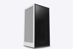 NZXT H1 White/Black With 650w PSU Raiser Cable & 140mm Liquid Cooler