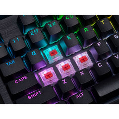 Corsair K70 RGB PRO Mechanical Gaming Keyboard with PBT DOUBLE SHOT PRO Keycaps CHERRY CH-9109410-NA
