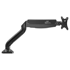 Kaloc DS90 Single Monitor Desk Mount - Articulating Gas Spring Multi Way Stand - Fits 17 - 32 Inch Screens
