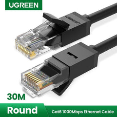 UGreen Ethernet Lan Cable Black 30M