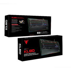 JEDEL KL90 Mechanical Gaming Wired Keyboard RGB Backlight