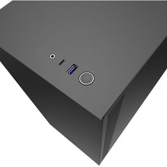 NZXT H510i Compact Mid-Tower Case with Lighting and Fan Control (Matte Black)