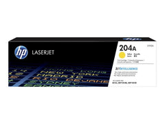 HP 204A Yellow Original LaserJet Toner Cartridge (CF512A)