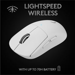 Logitech G PRO X Superlight Wireless Gaming Mouse - White 910-005943