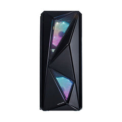 1stPlayer F4 (Black) FIREROSE series with 3 Fans ATX/M-ATX Gaming Case