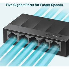 TP-Link LS1005G Unmanaged 5-Port Switch Gigabit Network