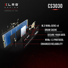PNY SSD M.2 NVMe 500GB CS3030