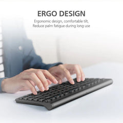 Micropack KM-228W Wireless Combo Set iFree Mini 2 Slim Keyboard & Mouse