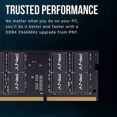 PNY Notebook 4GB RAM Laptop Memory DDR4 2666MHz