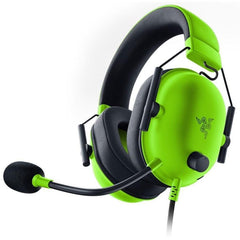 Razer BlackShark V2 X Multi-Platform Wired E-Sports Gaming Headset Black - White - Green