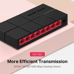 Mercury MS108G V1 Switch Desktop Gigabit 8-Port