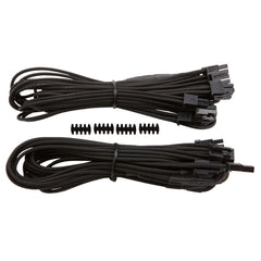 Corsair Premium Individually Sleeved PCIe Cables with Dual Connectors - Type 4