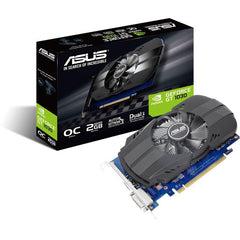 Asus GeForce GT 1030 2GB and PH-GT1030-O2G GDDR5 Phoenix Fan OC Edition Video Graphics Card