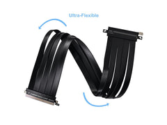 LIAN LI PW-PCI-4-60 - PCIe 4.0 600mm RISER CABLE Black - White