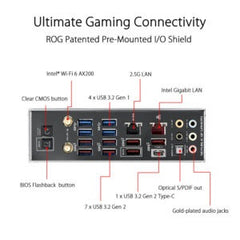 ASUS ROG CROSSHAIR VIII HERO (WI-FI) AMD ATX Gaming Motherboard