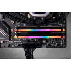 Corsair VENGEANCE® RGB PRO 16GB (2 x 8GB) DDR4 DRAM 3200MHz C16 Memory Kit  Black
