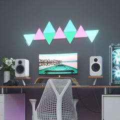 Nano Leaf Shapes Triangle Starter Kit 9 Panels