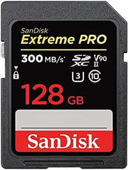 SanDisk Extreme PRO SDHC and SDXC UHS-II cards 32GB - 64GB -128GB