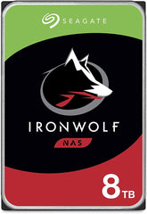 SEAGATE 8TB of Capacity,NAS-Optimised Performance (7200 RPM 256 MB CACHE)