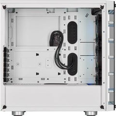 Corsair iCUE 465X RGB Mid-Tower ATX Smart Case — White CC-9011189-WW