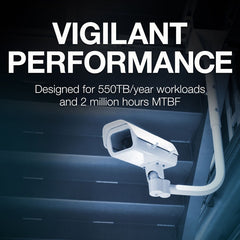 Seagate 8TB SkyHawk AI - SATA III 3.5" 7200 rpm HDD (OEM) Internal Surveillance