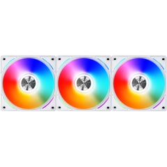 Slightly Used Lian Li UNI Fan AL120 ARGB 120mm Case Fan - 3 Pack - White