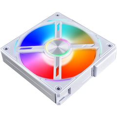 Slightly Used Lian Li UNI Fan AL120 ARGB 120mm Case Fan - 3 Pack - White