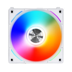 LIANLI UNI Fan AL 120 Single ARGB PWM 120mm 1900RPM Black - White