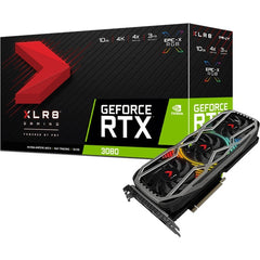 PNY GeForce RTX 3080 REVEL EPIC-X 10GB XLR8 RGB LHR Gaming Graphic Card  Triple Fan