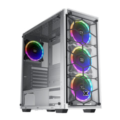 Xigmatek Venom X Arctic TG ARGB E-ATX Mid Tower Chassis