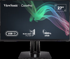 VIEWSONIC FRAMELESS ERGONOMIC PROFESSIONAL LED 27” VP2756-2K