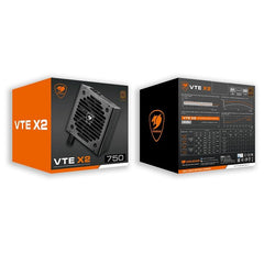 Cougar VTE X2 Bronze 750 80plus / 750W PSU Power Supply