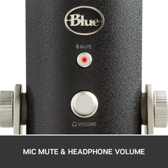 Blue Yeti Pro USB Condenser Professional Microphone for Recording - Streaming - Podcast - Conference Calls
