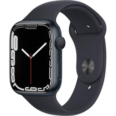Apple Watch Series 7 Aluminum Abyss Blue & Midnight Black Sport Band GPS-45mm