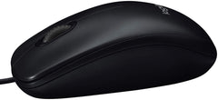 Logitech Wired Mouse M90 Black USB