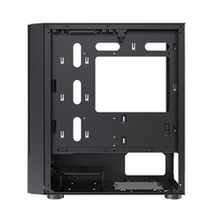 Xigmatek Oreo Mini Tower RGB Gaming Case – Black