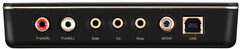 ASUS XONAR U7 MKII 7.1 114dB SNR USB HD Sound Card  with Headphone Amplifier