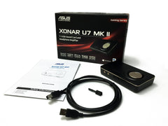 ASUS XONAR U7 MKII 7.1 114dB SNR USB HD Sound Card  with Headphone Amplifier