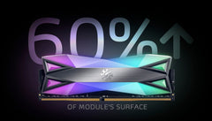 XPG SPECTRIX D60G RGB Desktop Memory: 16GB (2x8GB) DDR4 4133MHz