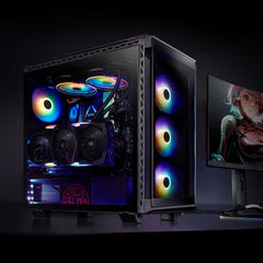 Xpg BattleCruiser Super Mid-Tower Gaming Case (Black)