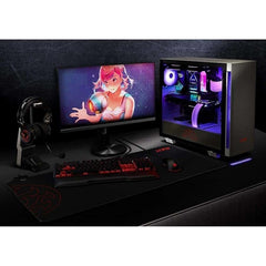 XPG Invader Mid-Tower Brushed Aluminum PC Case Black
